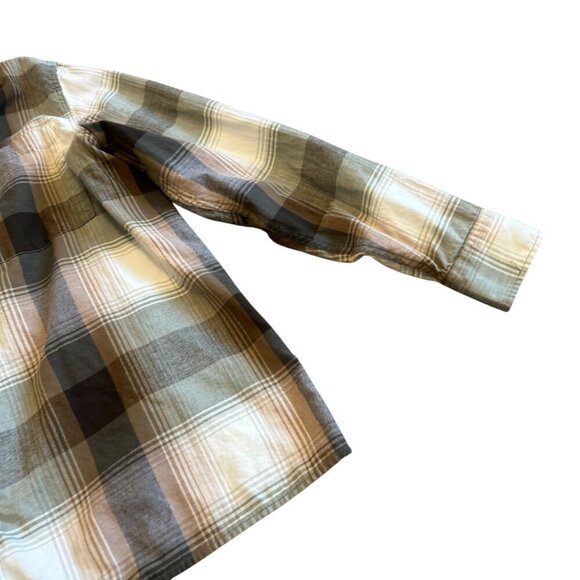 NN07 No Nationality Julio Plaid Button-Down Shirt Long Sleeve Size XXL Men's - Picture 5 of 14